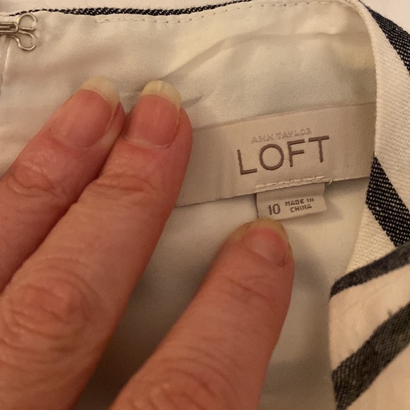 Ann Tailor stripes dress - Picture 3 of 10